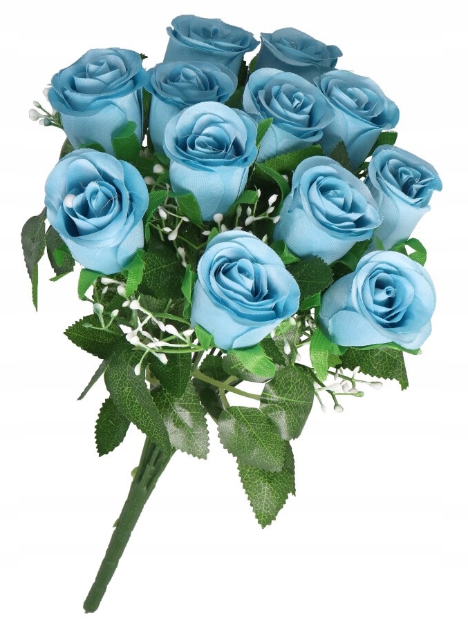 SZTUCZNE KWIATY ROŚLINY RÓŻA RÓŻE BUKIET GĘSTY XXL Marka Deko