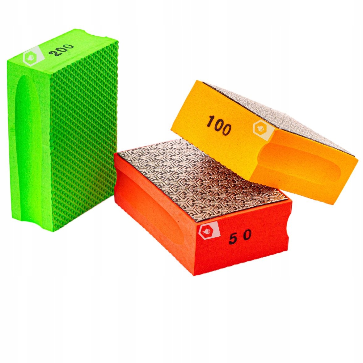 GĄBKA KOSTKA DIAMENTOWA DO GRESU PŁYTEK PIRANHACUT Kod producenta PCDHP-100