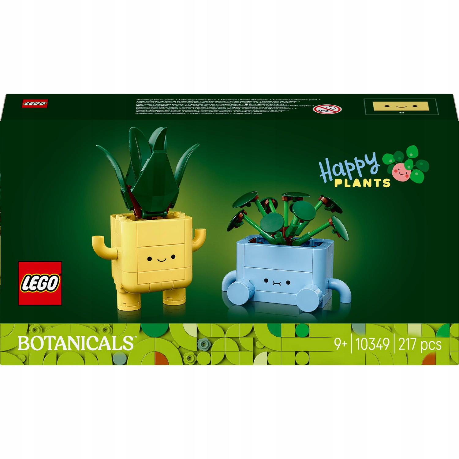 Lego Botanicals 10349 Wesołe roślinki Klocki Kwiatki