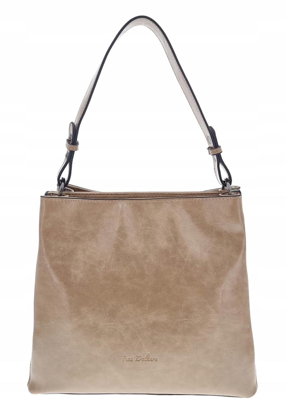 Béžová dámská kabelka přes rameno Ines Delaure