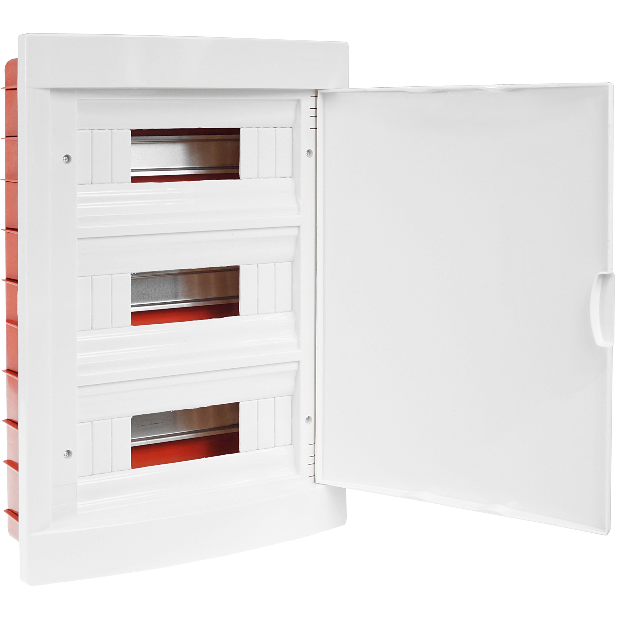 Rozdzielnica Modułowa 3x12 Podtynkowa IP40 Skrzynka Elektryczna Drzwi Białe