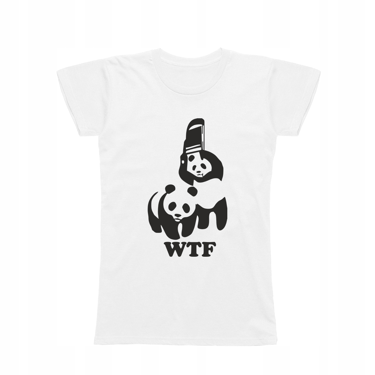 

XXL - Koszulka T-shirt Wtf Wwf Parodia Panda Wwe