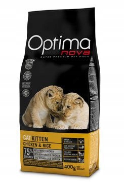 Levně Optima Nova Cat Kitten Chicken&Rice 8kg