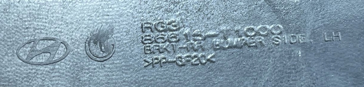 GENESIS G80 2020-2024 držák nárazníku záď levý zadní 86613-T1000