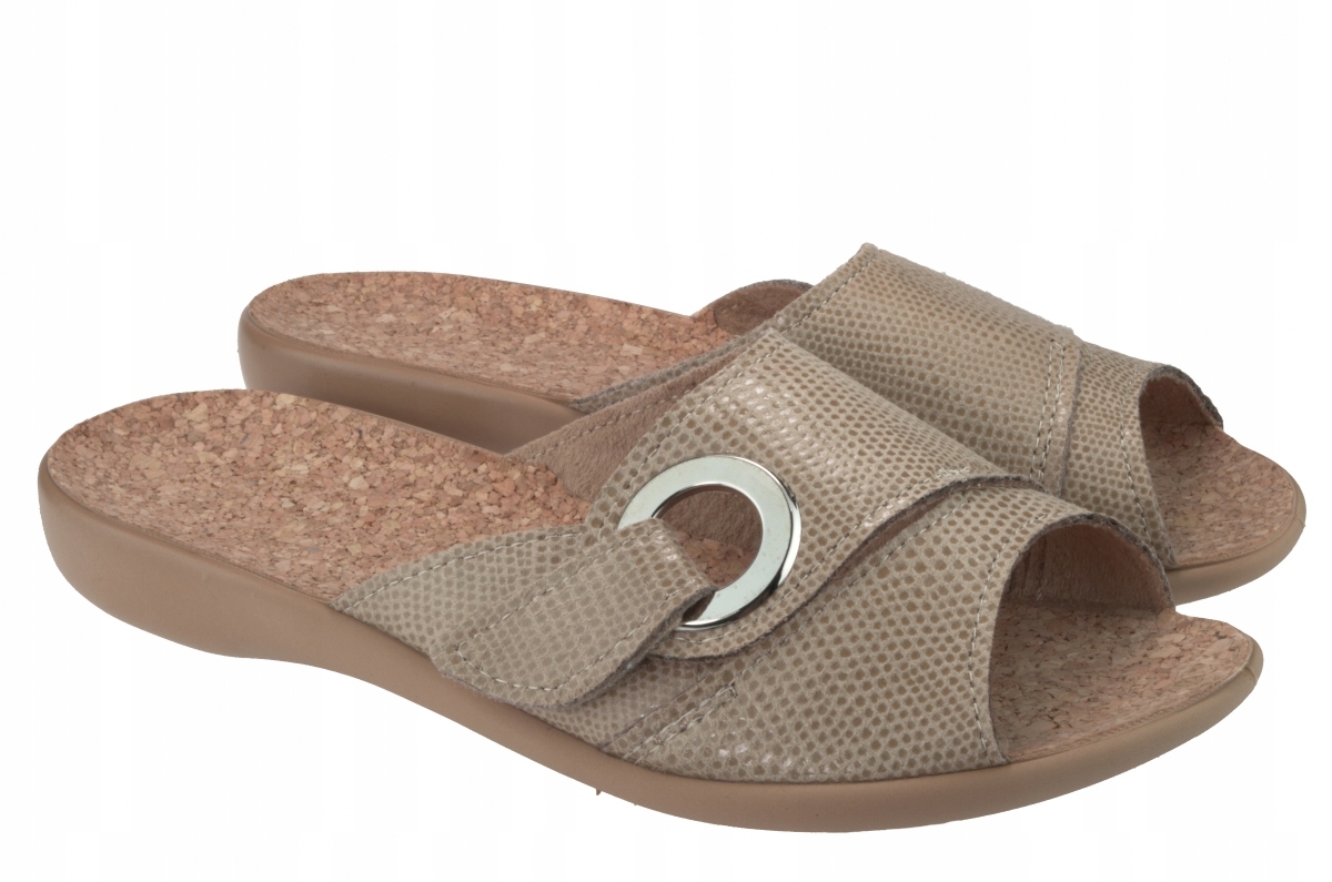 

Befado 265D018 klapki damskie beżowe roz.37