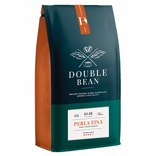 Kawa Ziarnista Double Bean Perla Fina 83,00 Speciality 1KG 100% Arabica Org