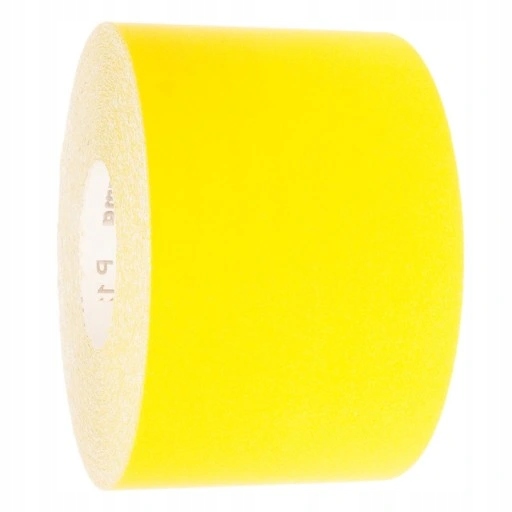 Papier Ścierny W Rolce 115mm/50m Rolka P120 Żółty do szlifowania wytrzymały