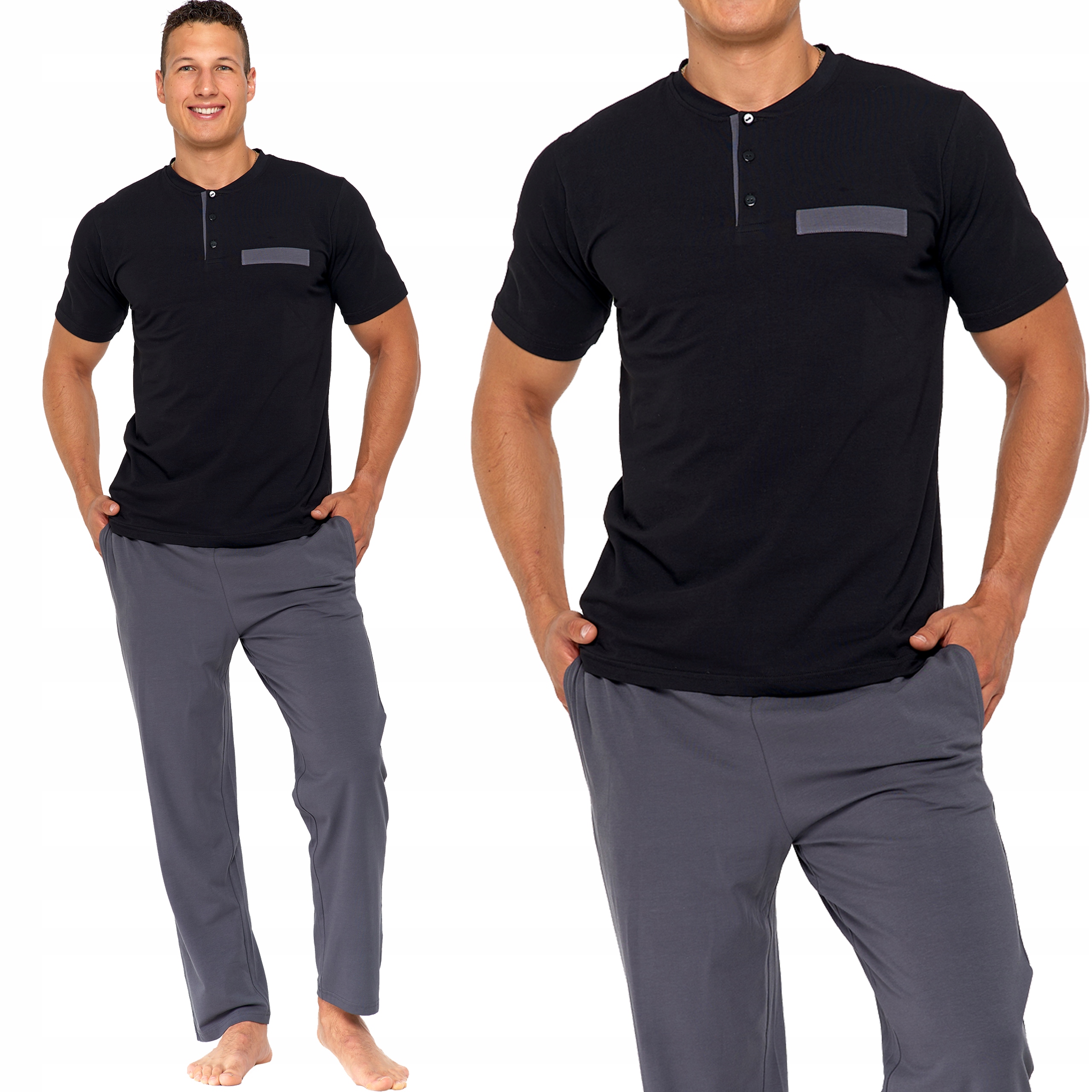 

Moraj Lekka Piżama męska 6100-002 bawełna 3XL