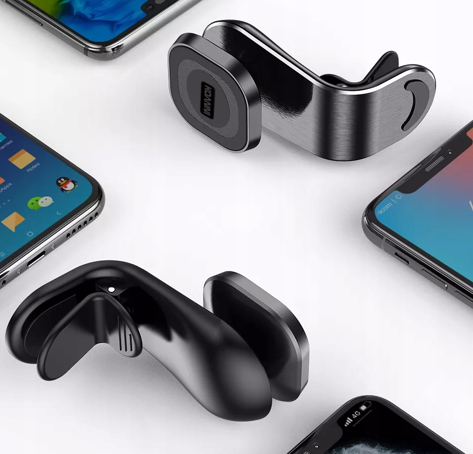 UCHWYT MAGNETYCZNY DO KRATKI AUTA ALUMINIUM Stan opakowania oryginalne