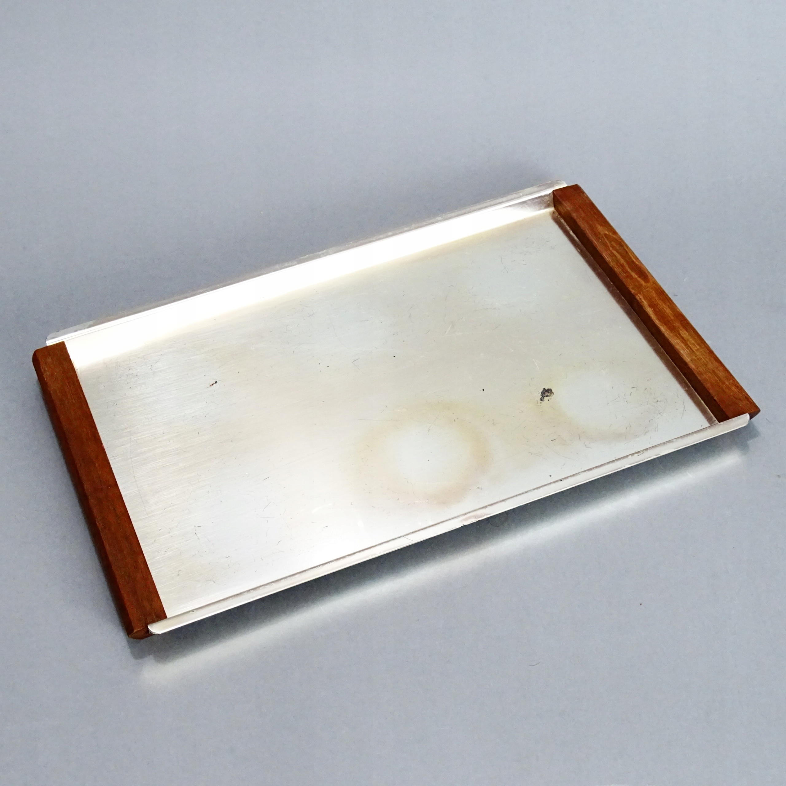 60-е красивые посеребренные подносы