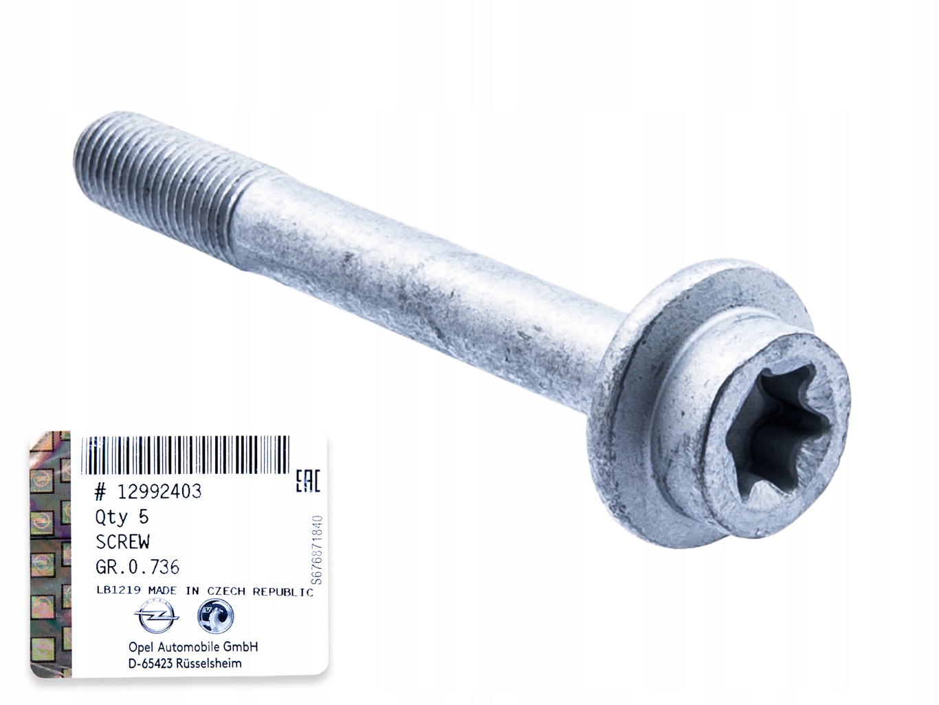 Śruba wałka rozrządu do OPEL ASTRA H/J, INSIG Producent części OEM