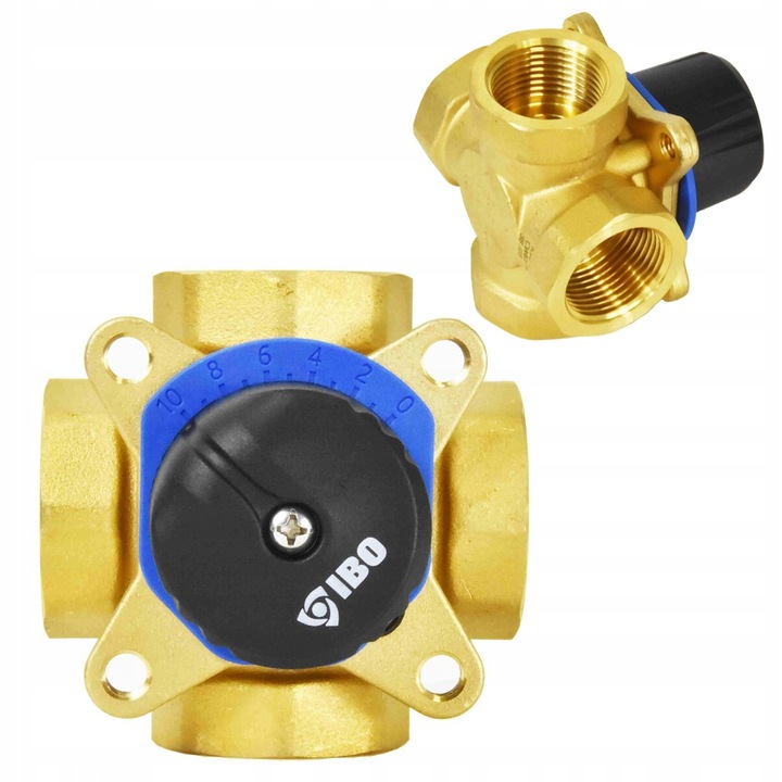 ZESTAW ZAWÓR 4 DROGOWY 1 CAL SIŁOWNIK TECH ASTIBI Marka Astibi