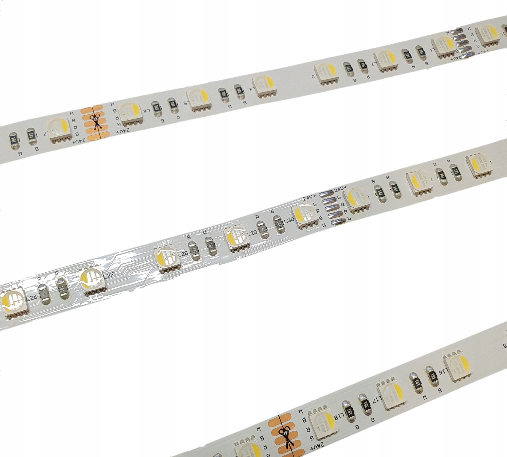 

Taśma 24V 4w1 Rgbw +zimny 300 Led SMD5050 IP20 1m