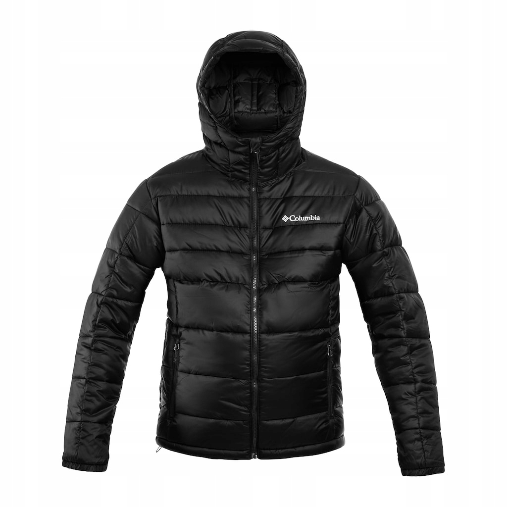 Prošívaná bunda s kapucí Columbia Buck Butte II Insulated Hooded Black M