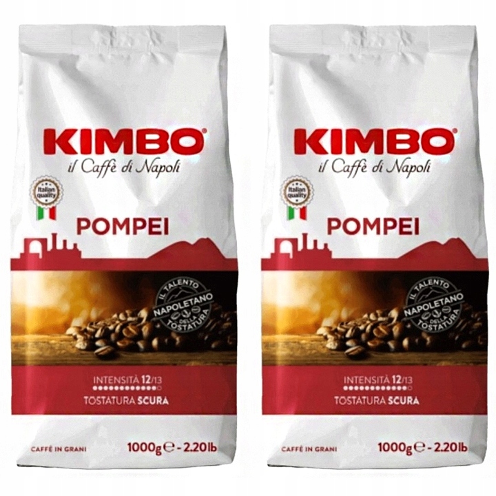 Kawa ziarnista Kimbo Pompei 2x1kg