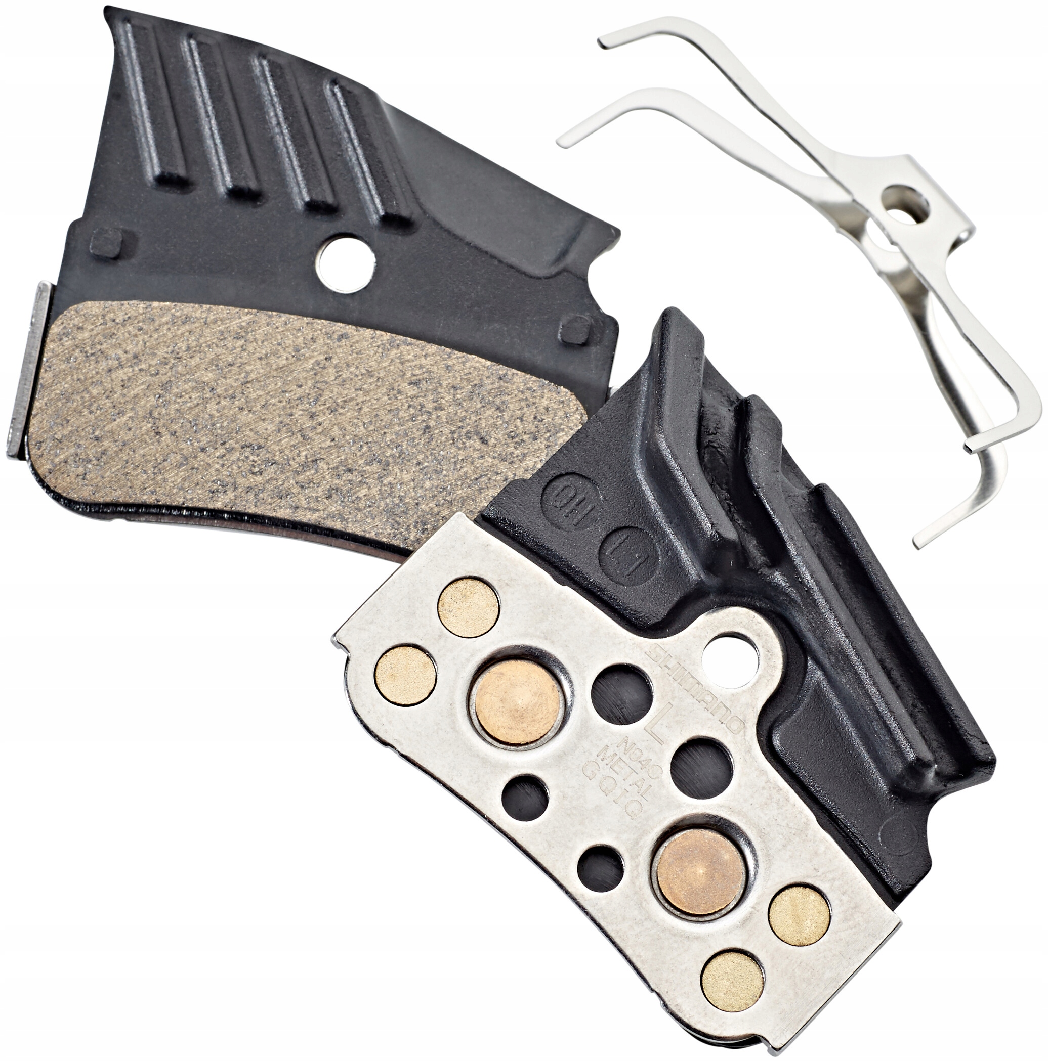 Klocki hamulcowe Shimano Xtr Xt N04C 4tłoczkowe metaliczne radiator