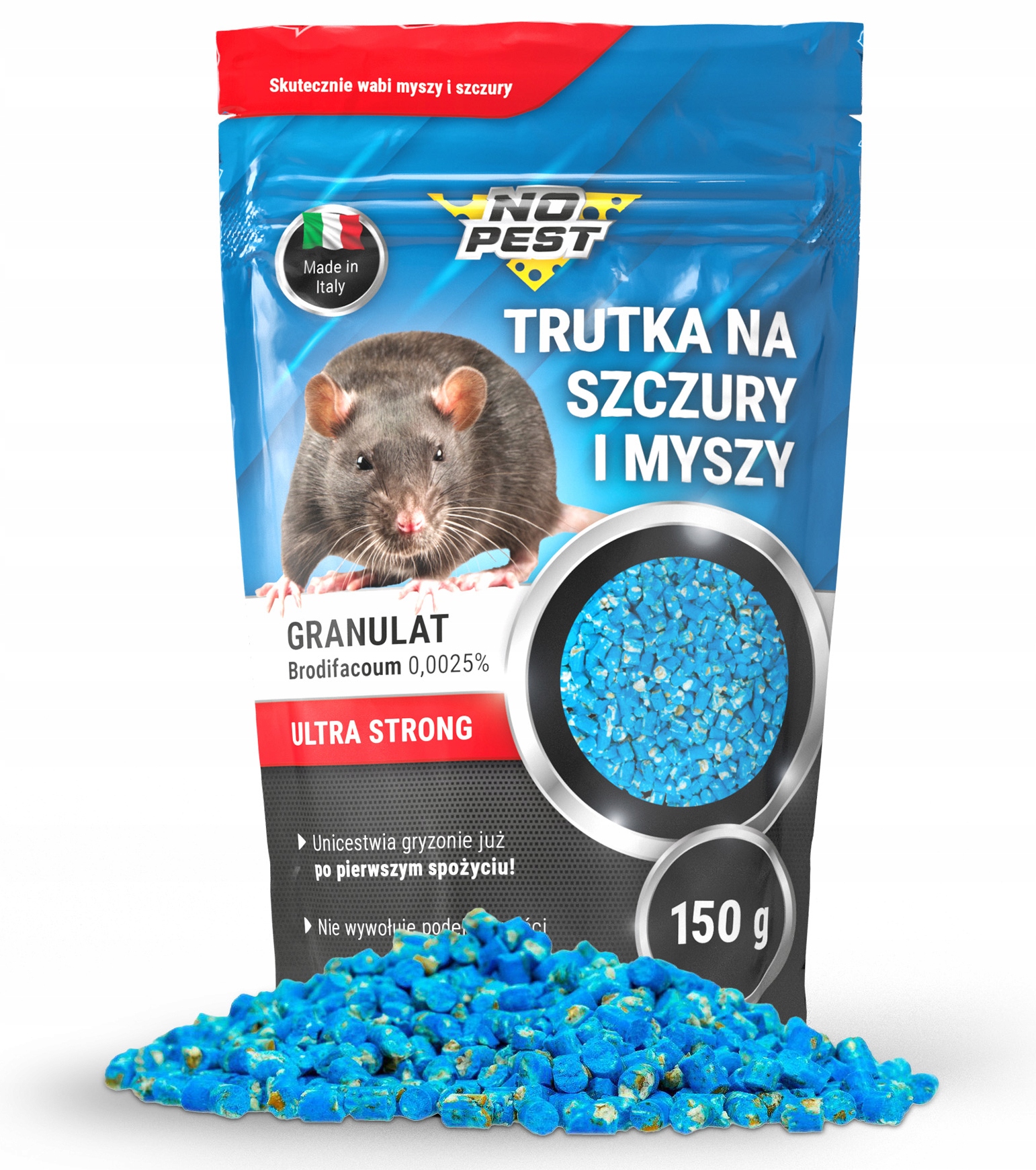 

Trutka Na Szczury Myszy Brodifakum Granulat 150G