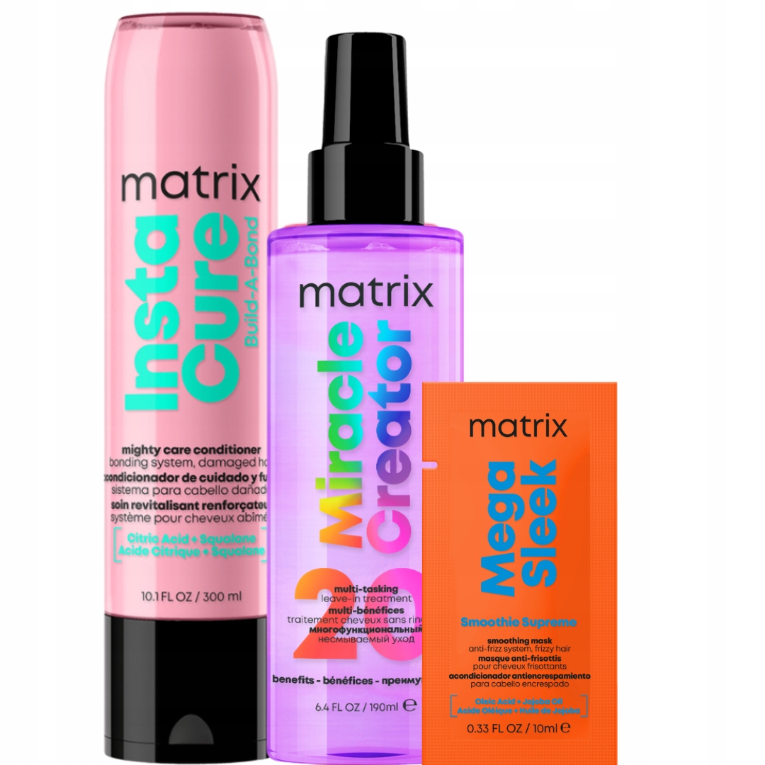 Matrix Instacure Build-A-Bond: odżywka do włosów, Miracle Creator Spray