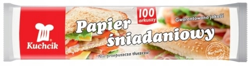 

Papier śniadaniowy Kuchcik 100 Arkuszy