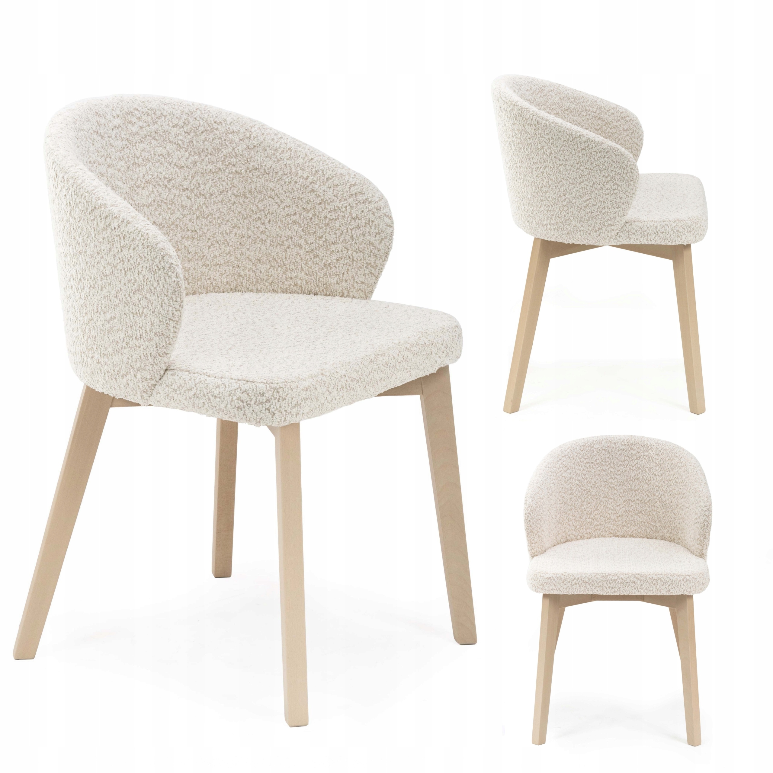 Moderní židle do obývacího pokoje Kancelář Jídelna Výjimečný design BELLUNO5 sonoma