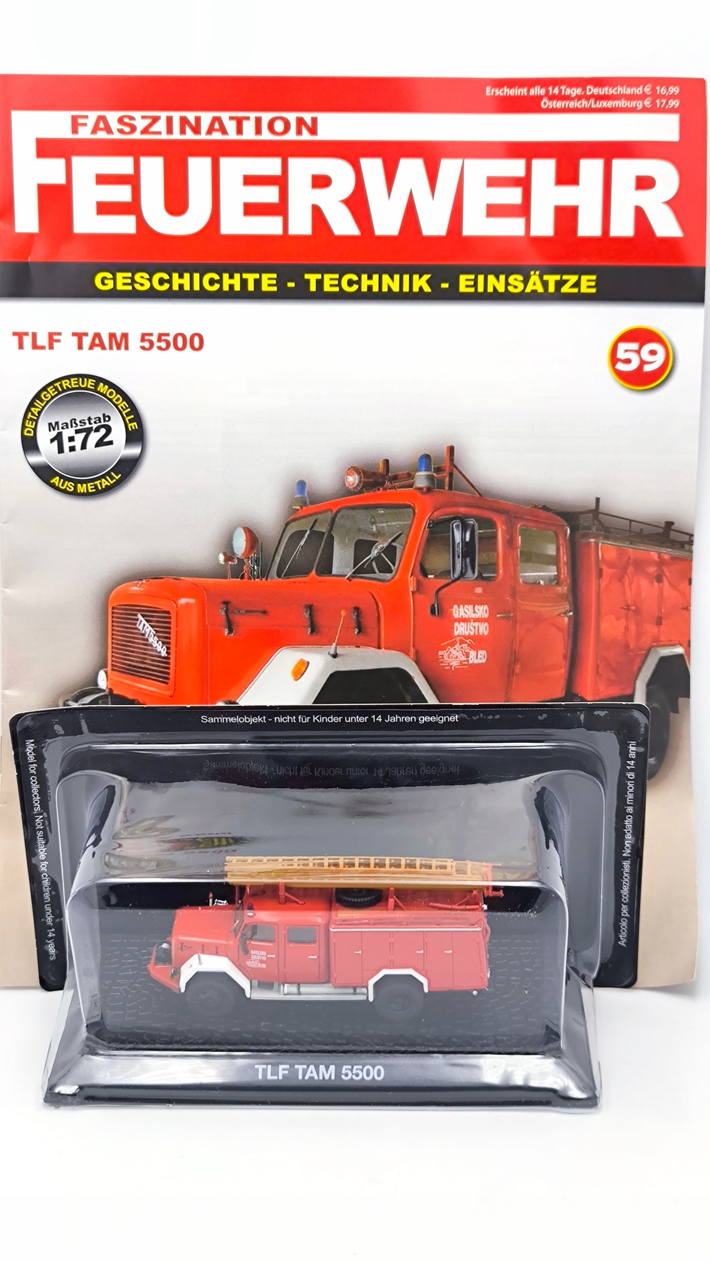 Stráž Tlf Tam 5500 č.59 1:72 DeAgostini