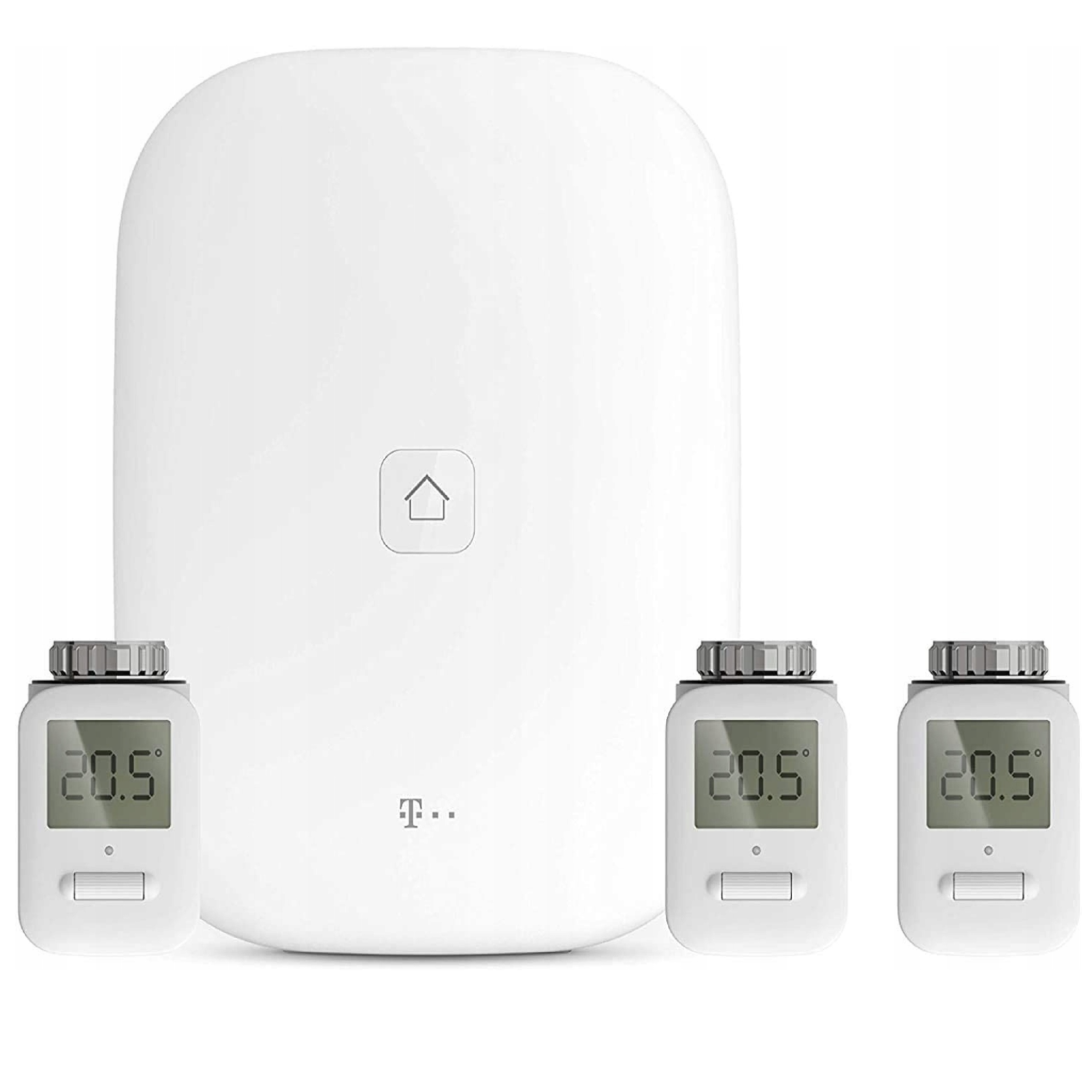Telekom Magenta SmartHome Base 2 startovací sada pro 3 hlavice radiátoru