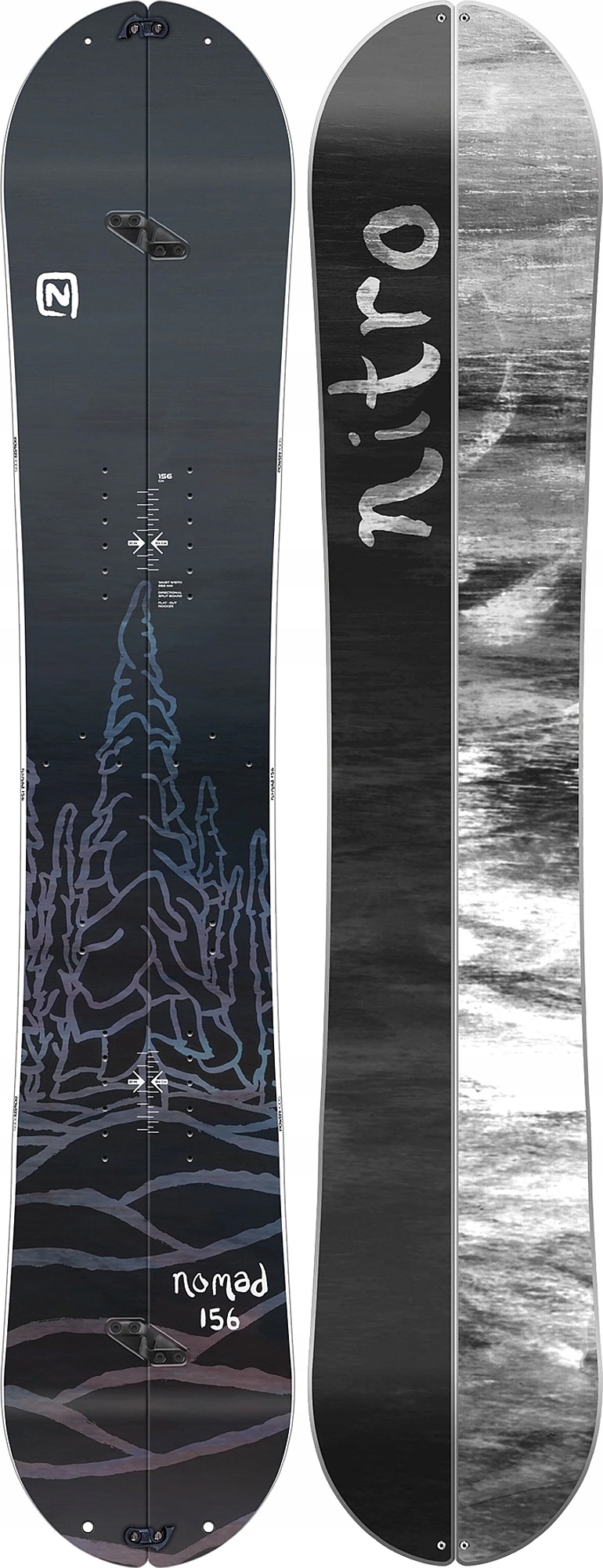 splitboard Nitro Nomad Assorted