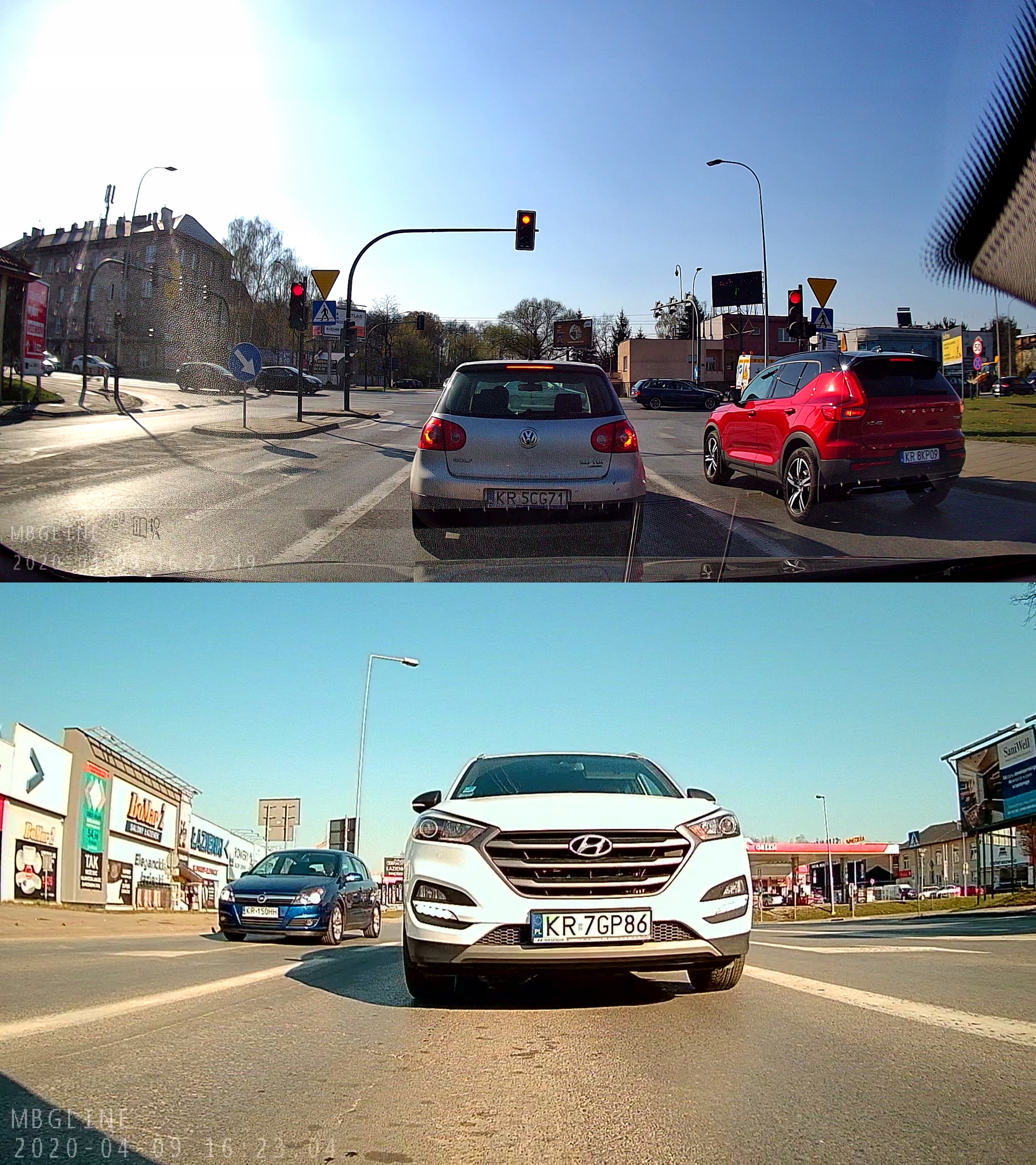 Kamera Rejestrator lusterko 2K FHD HS900PRO SONY Additional Features automatic start motion sensor shock sensor two cameras reversing camera HDR WDR H 264 codec sound recording display