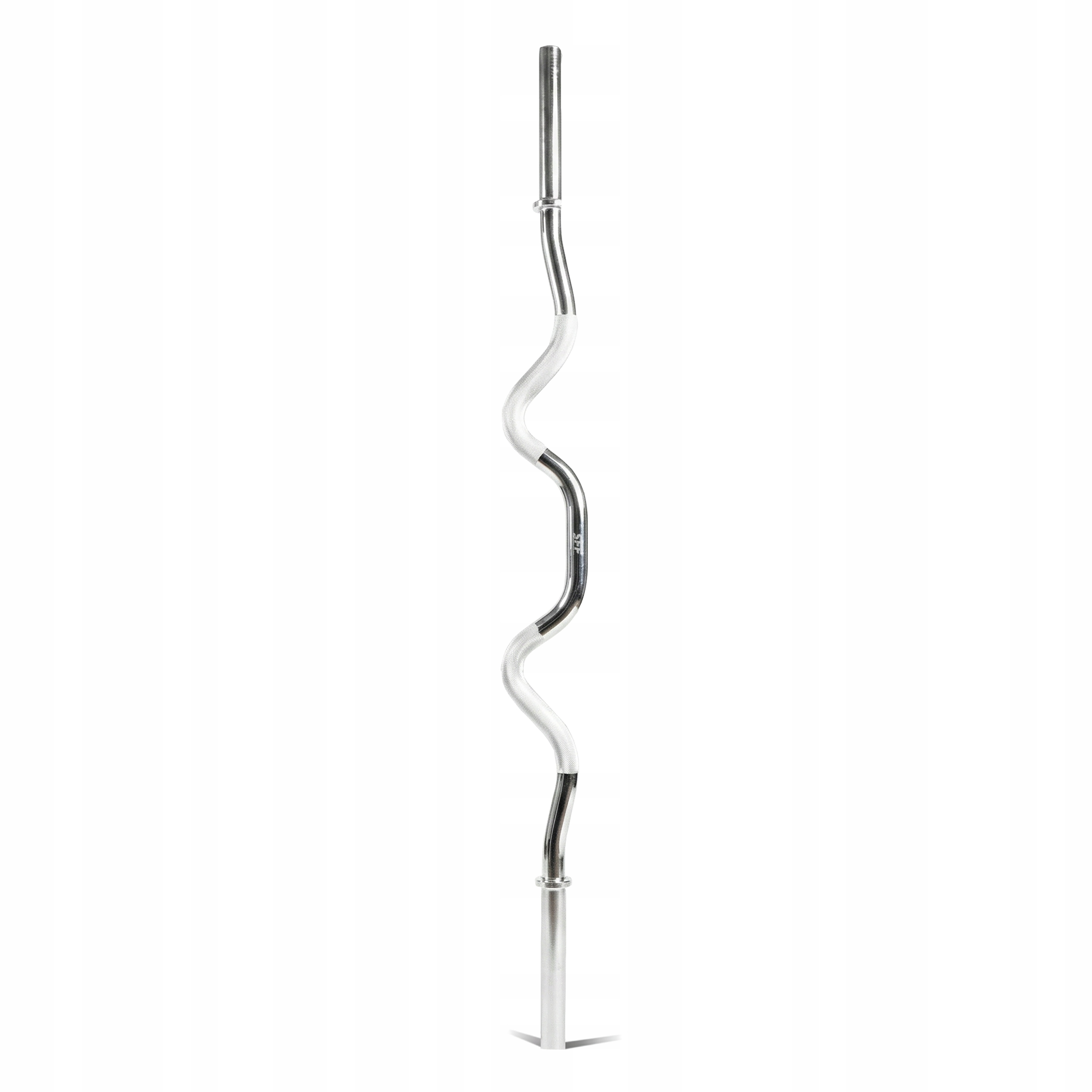 Gryf mocno łamany gładki 120cm 28mm zaciski motylkowe sztanga na siłownię