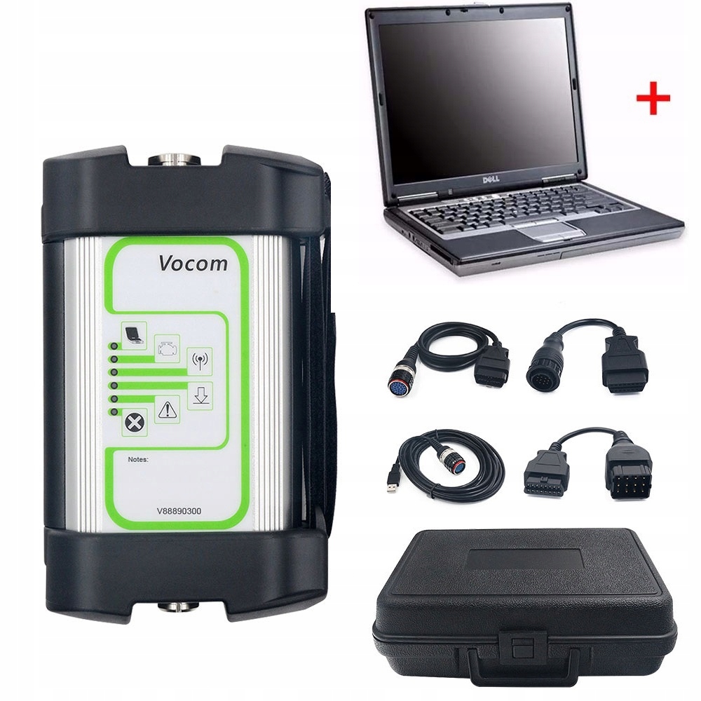 Vocom Volvo servis 2026 Originálna hlavica notebook Dell Full