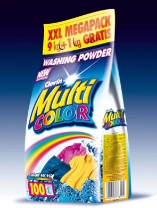 Levně Clovin Multicolor Prací prášek 10kg Paka