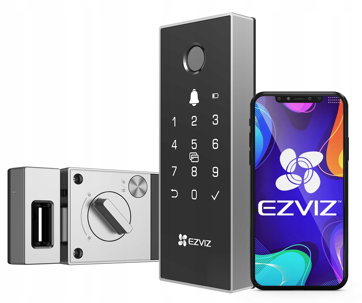 Inteligentní zámek Ezviz DL03 Pro Wi-Fi s mnoha způsoby odemykání