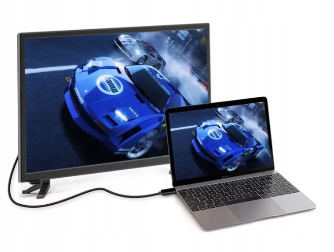 ADAPTERKABEL MHL USB-C DisplayPort 4K 60HZ 1,8M EAN 0650414738725
