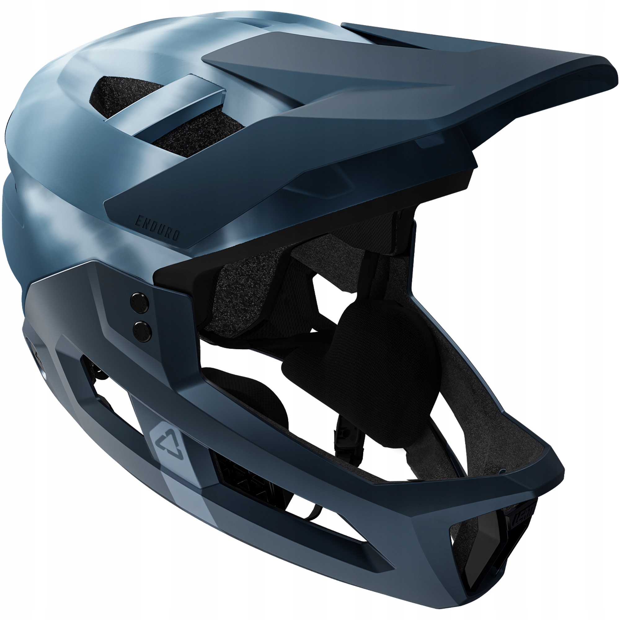 Cyklistická přilba (s odnímatelnou čelistí) Leatt Mtb Enduro 2.0 Galaxy Blue 55-59 Cm