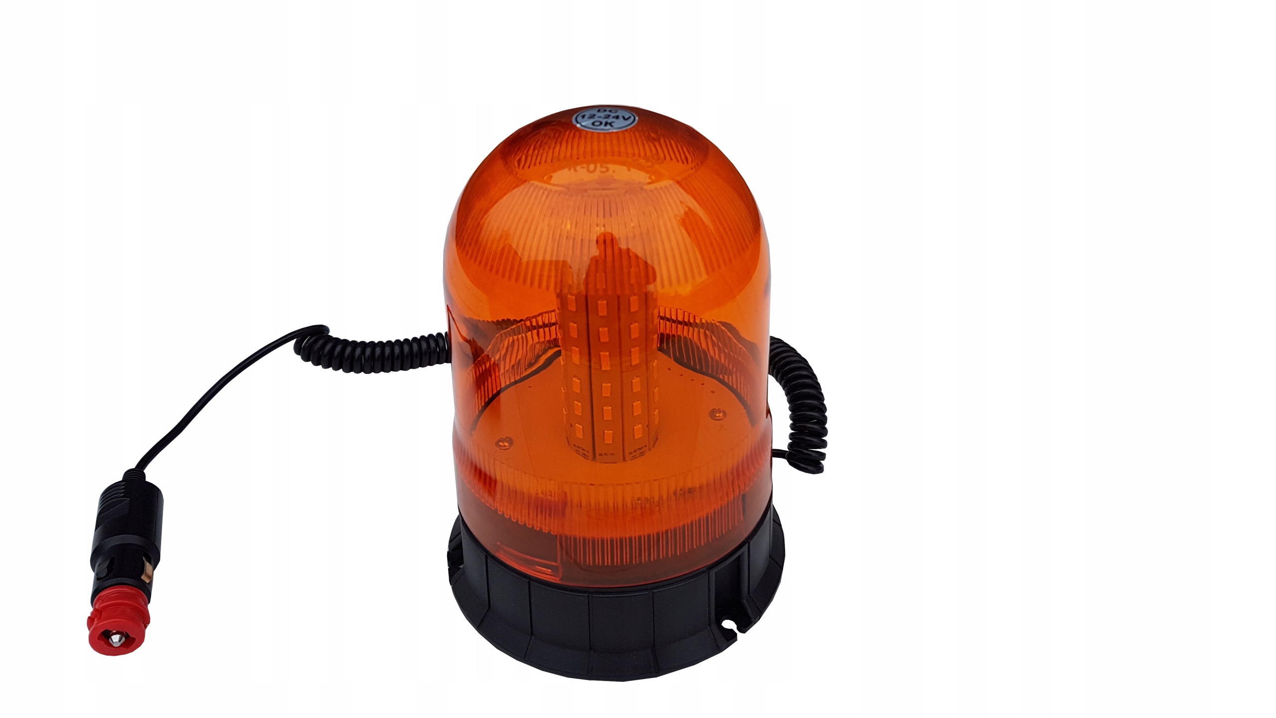 000776 - СВЕТОДИОДНАЯ СИГНАЛЬНАЯ ЛАМПА ПЕТУХ НА МАГНИТ 12-24V ХИТ