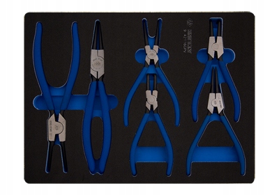 Sada Kleští Na Segerové Kroužky 6 Ks Vložek