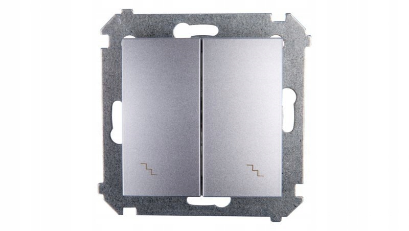 

Wyłącznik schodowy Kontakt-Simon DW6/2.01/43 srebr