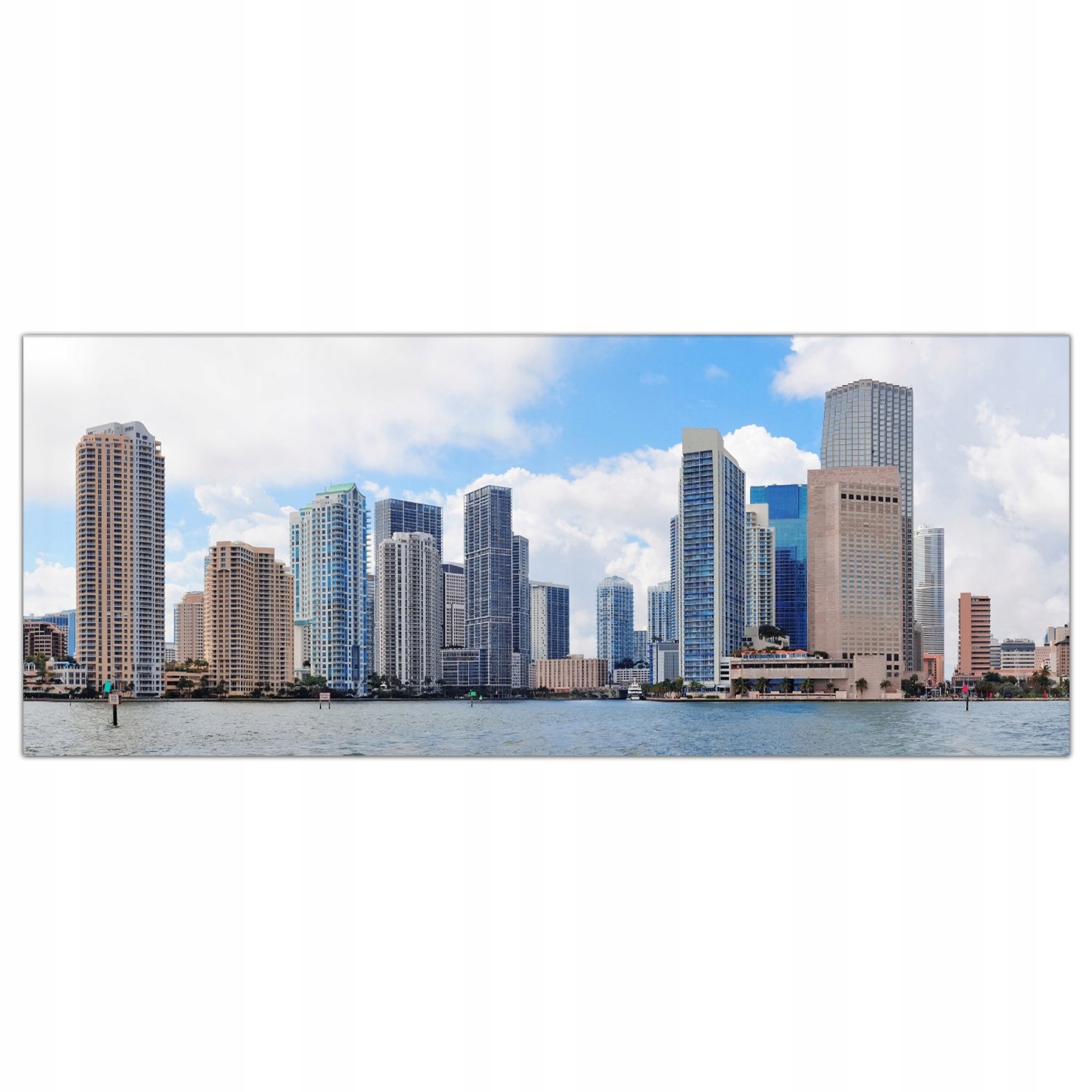 

Obraz Szklany Foto-obraz Miami Miasto Usa 125x50