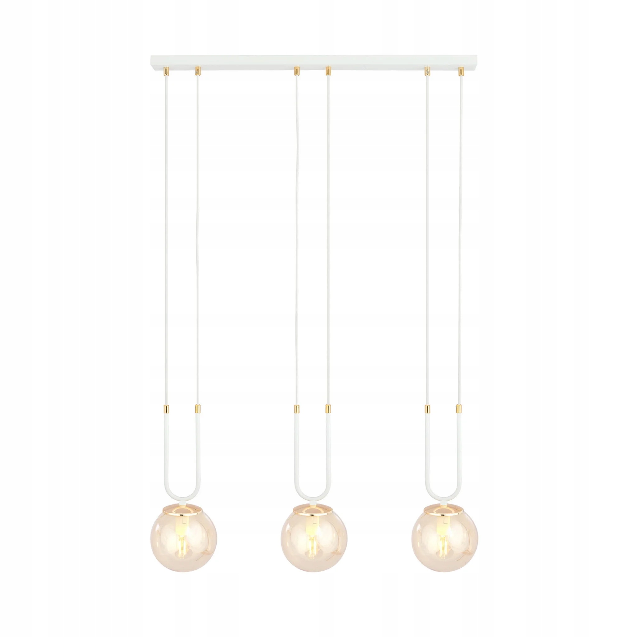 Závesná lusterová lampa Emibig 3xE14 40W Glam