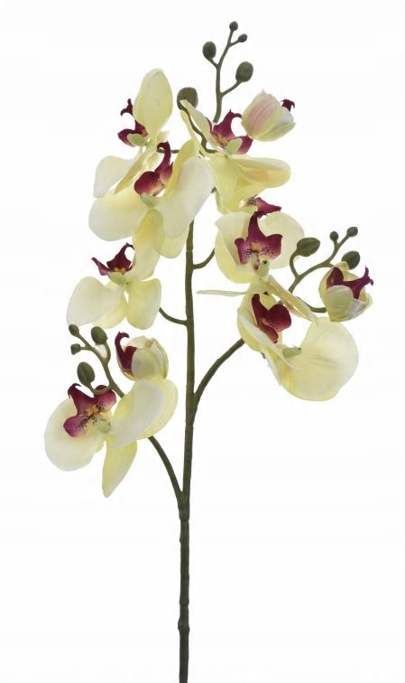 

Storczyk sztuczny orchidea roślina Cytrynowy 76 cm