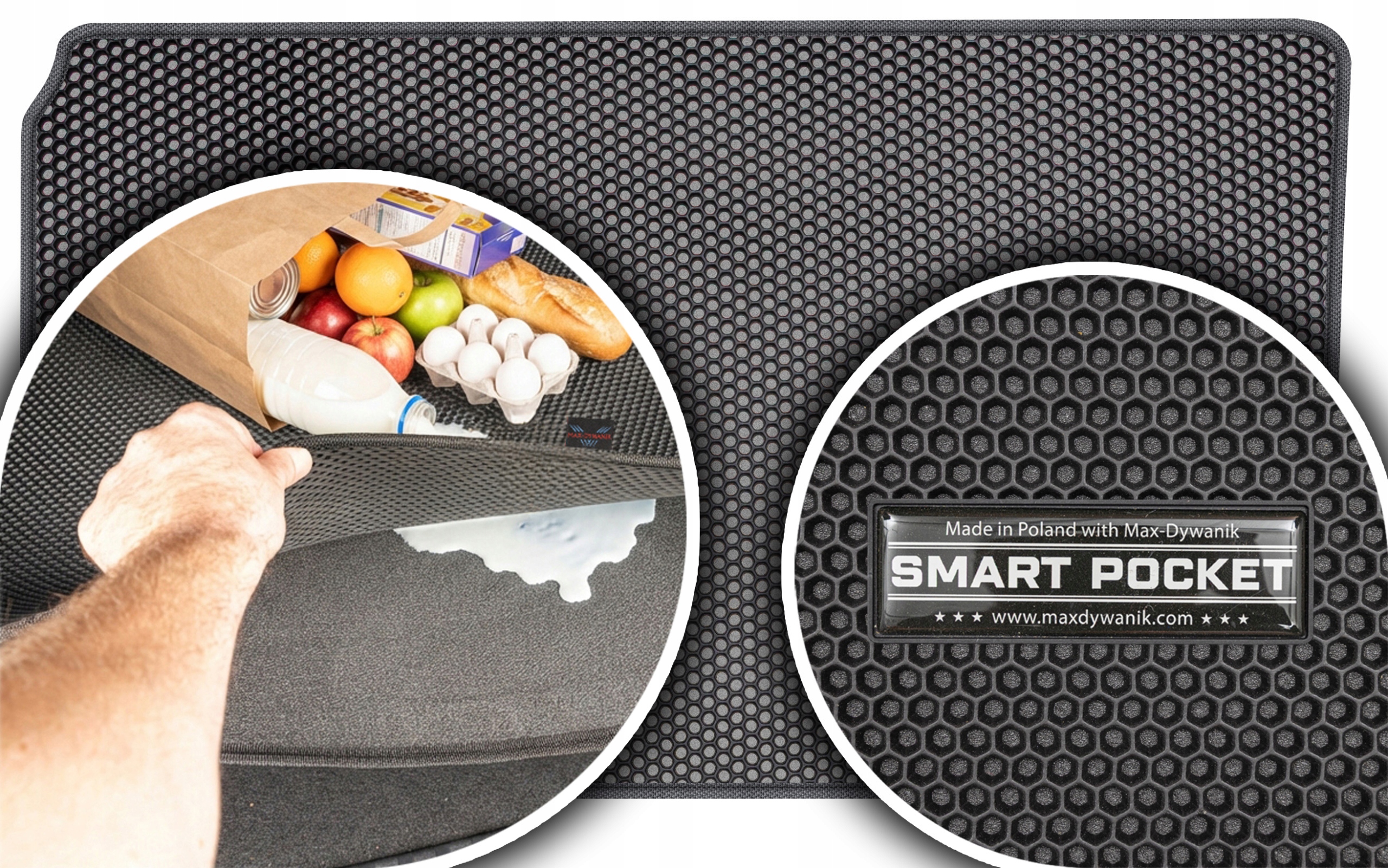 Fiat Qubo III Kombivan 2008-2020 Vložka do zavazadlového prostoru Eva Smart Pocket