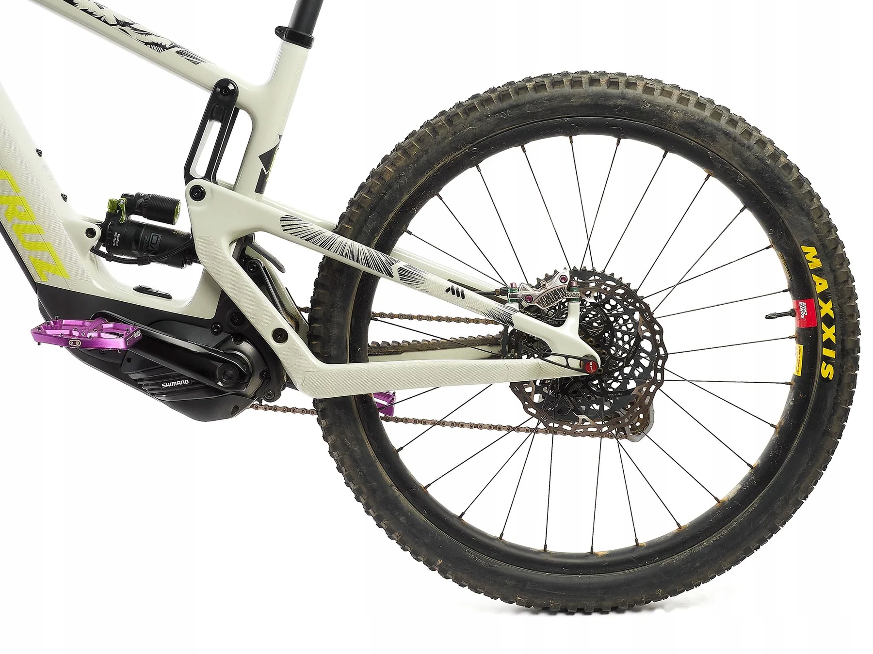 Naklejki Osłona Ochrona Ramy Rowerowej MTB AMS - Bull Długość 330 mm