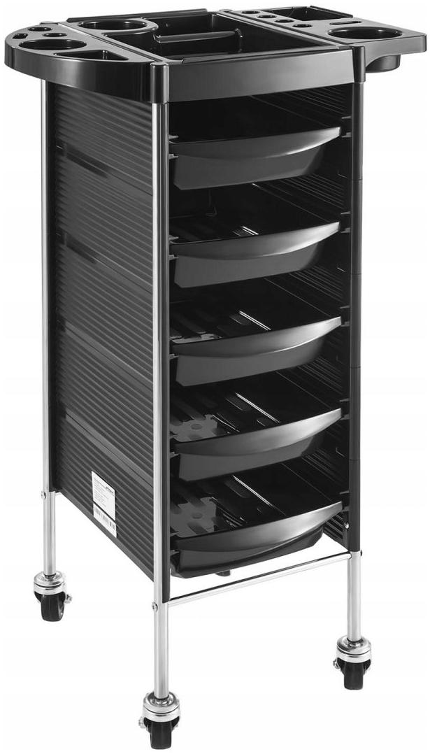 Kadeřnický vozík 6 pater 5 zásuvek Physa 10040115 Profesionální