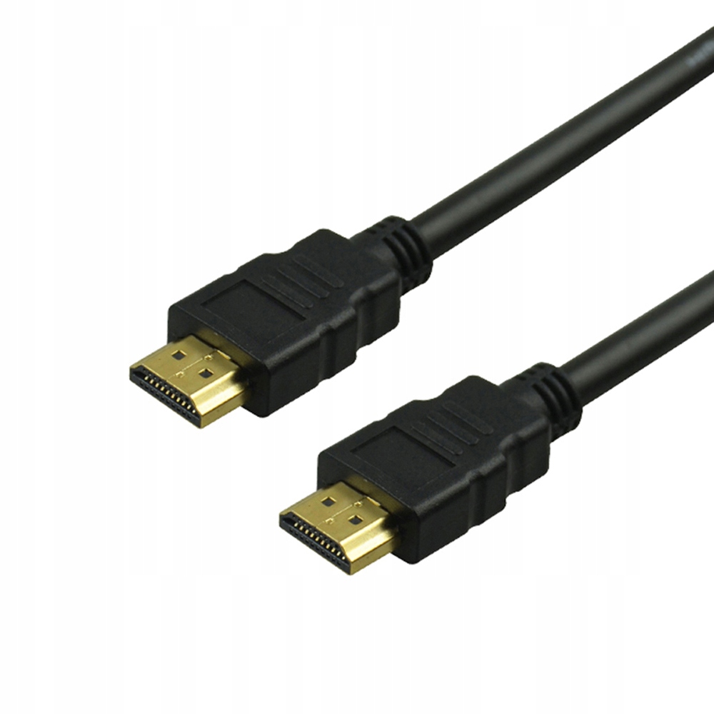 Kabel HDMI 2.0 High Speed UHD 4K 3D 2K MIEDŹ 0.5m Złącza HDMI - HDMI