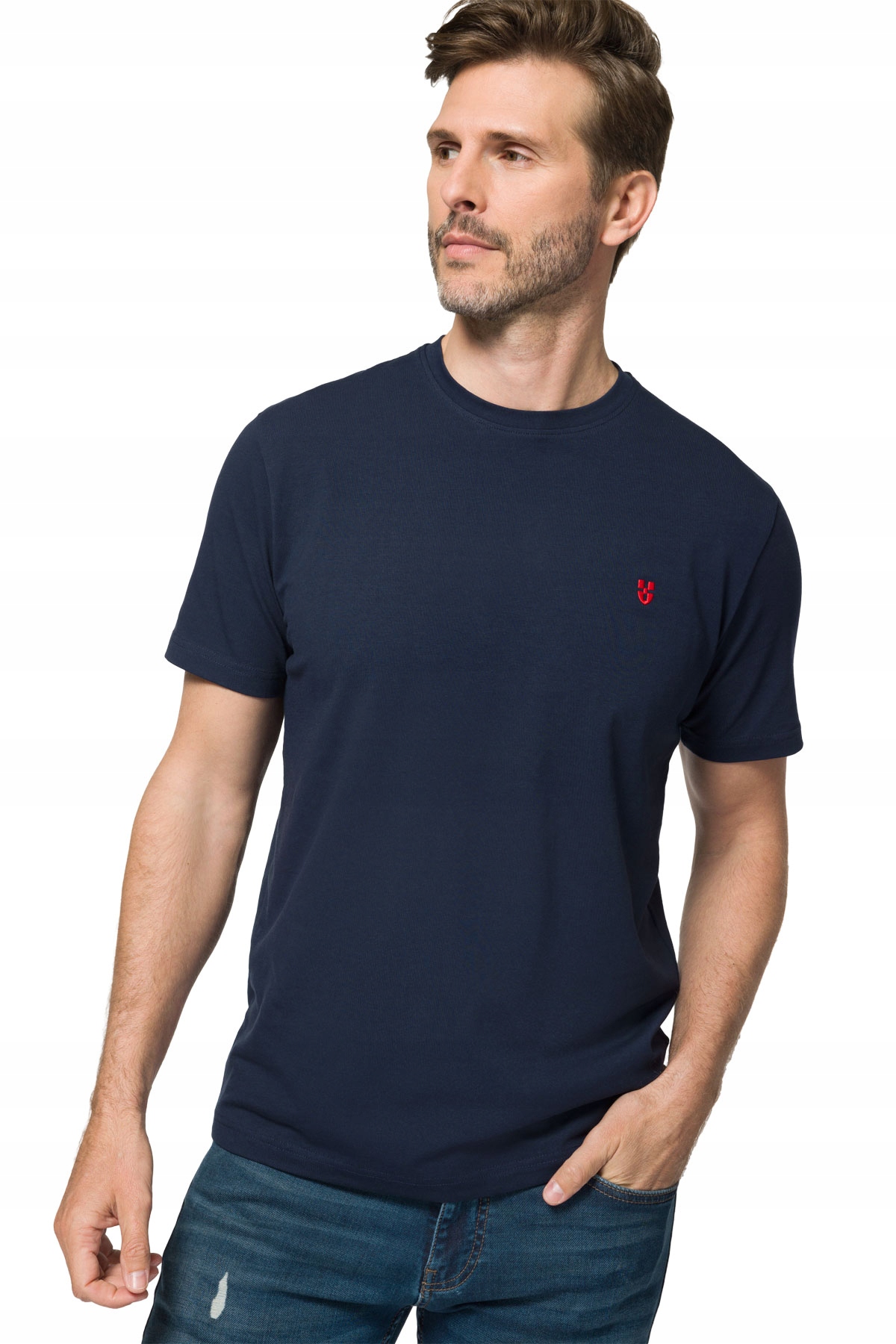 

Koszulka T-shirt Granatowa Haft Próchnik PM2 4XL
