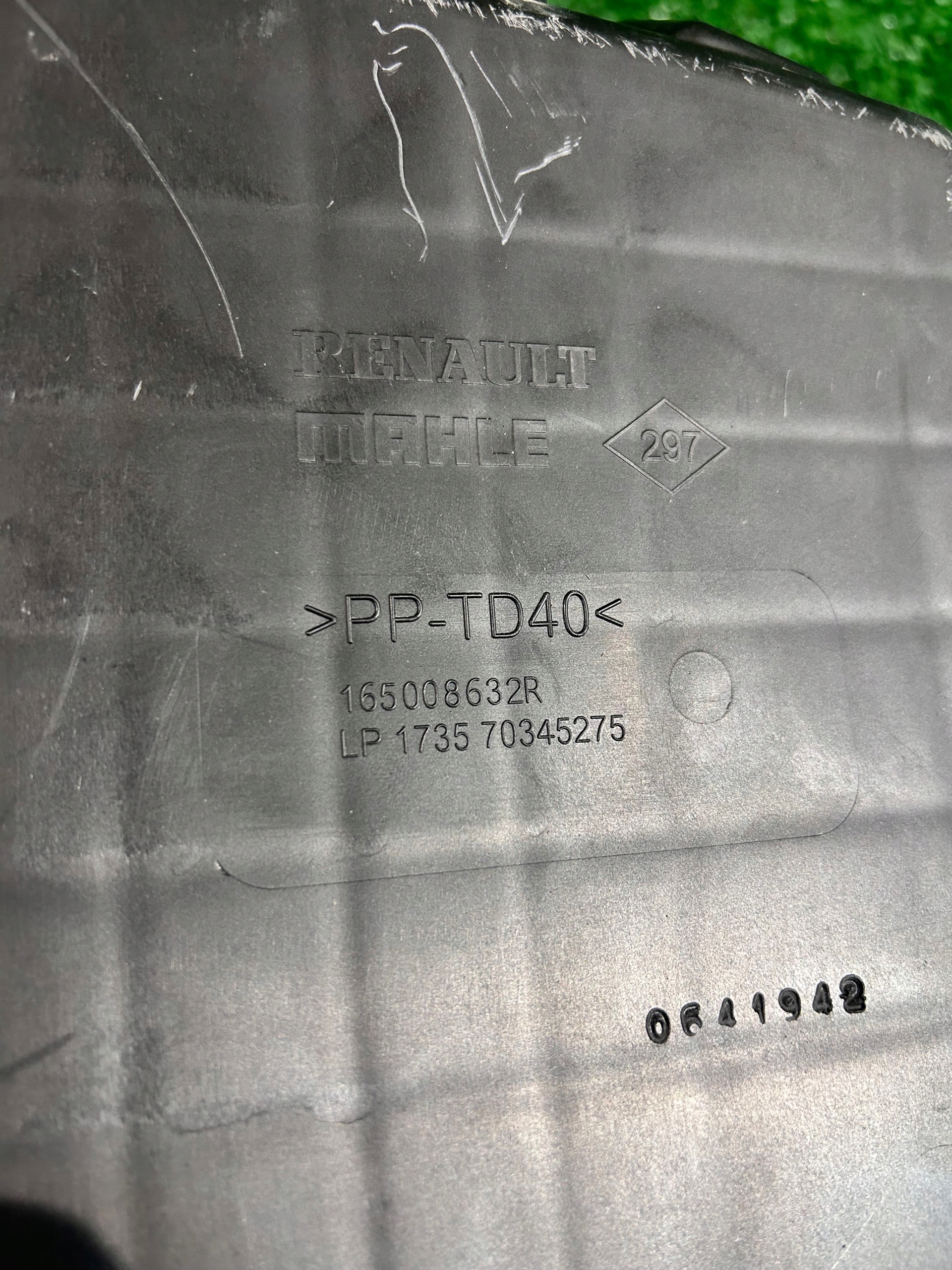 Gehäuse filter luft RENAULT MASTER IV