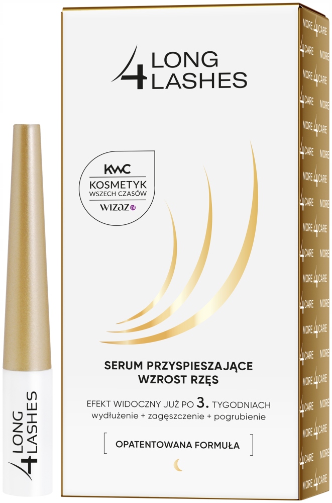 Long4Lashes Serum przyspieszające wzrost rzęs wydłuża, zagęszcza i pogrubia