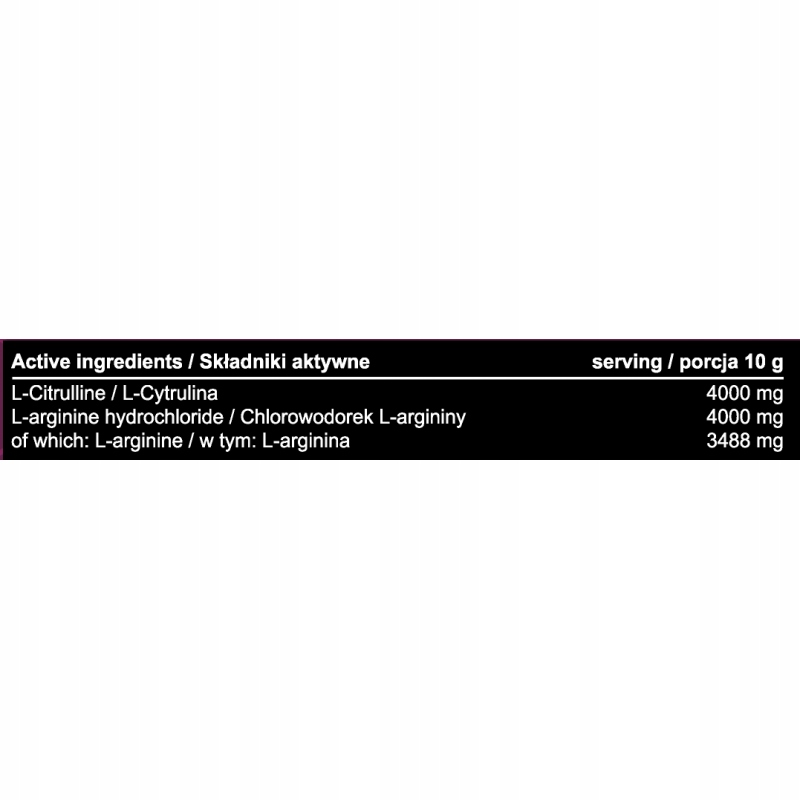 CitruArgin REAL PHARM 300g Cytrulina Arginina Energia Siła Wytrzymałość — 4