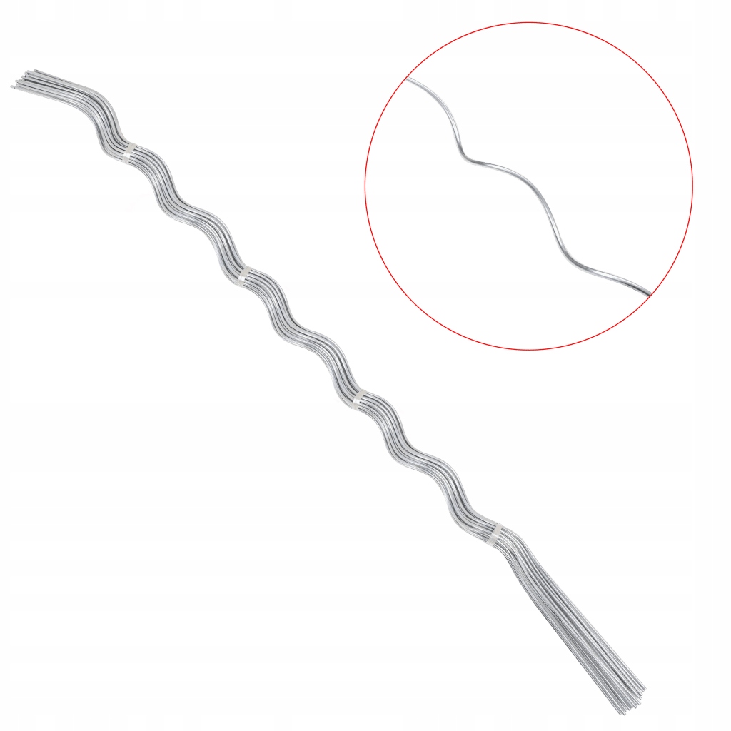 Spiralne podpórki do roślin, 50 szt, 170 cm, gal Producent VidaXL