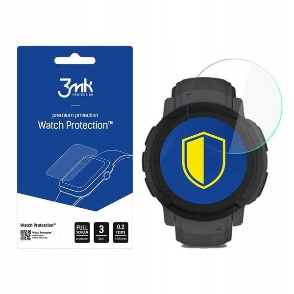 Szkło hybrydowe 3MK FlexibleGlass Watch do Garmin Instinct 2